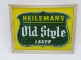 Heileman's Old Style Lager light up sign, 20 1/2