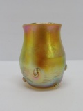 LCT Tiffany cabinet vase, 2 3/4