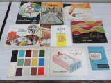 Fabulous Mid Century Modern product booklets, Lighting, fixtures, floor coverings and color schemes