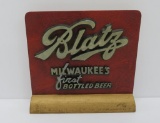 Blatz Milwaukee first Bottled Beer plaque, 7