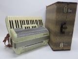 Coop Harmonica Stradella accordion, Italy, Polonia, and case