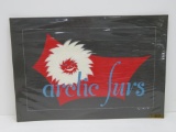 1954 Arctic Furs original advertising piece, 26