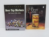 Beer can and Beer Tap Marker handle reference books