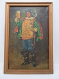 Old Style Lager canvas print, framed 23