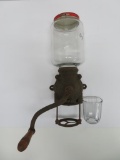 Premier cast iron wall coffee grinder