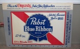 Pabst Blue Ribbon corrugated sign, 4' x 6', P-1453