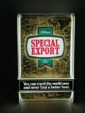 Light Up Special Export sign, works,16 1/2