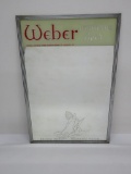 Weber Beer mirror, Native American etching, 12