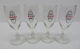 Four Pabst Andeker glasses, 7