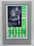 Very interesting Bart Starr and Auntie Litter Milwaukee Health Dept poster