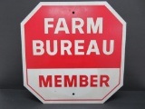 Two side Farm Bureau Member sign, 15
