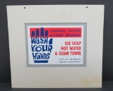 City of Milwaukee Health Department, Wash Your Hands ad campaign sign, 10