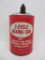 Vintage 2 Cycle mixing oil can, great graphics!, 6 1/2 gallon