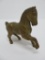 Cast iron prancing horse still bank, 4