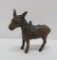 Donkey still bank, copper patina, 4 1/2
