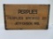 Perplies Brewing Company, Jefferson Wis, wooden beer box,
