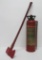 Fire Extinguisher and Fire Ax