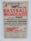 Miller High Life Baseball Broadcast WEMP, Milwaukee Brewers poster schedule, 14