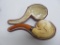 Meerschaum style pipe with case, bird claw, 6