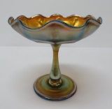 LCT Favrile,Tiffany footed candy dish, 6