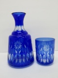 Cobalt to clear etched guest set, 8