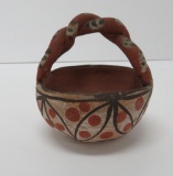 Islata Pueblo pottery bowl, 4 1/2