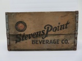 Stevens Point Beverage Co wooden beverage box, 18