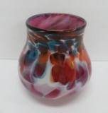McAfee art glass vase, 7