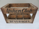 Yukon Club wooden box, Beverages, 11
