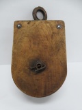 Wooden pulley, 12