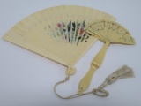 Two lovely vintage celluloid fans, 10