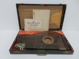 Vintage Zither with MOP inlay, 23