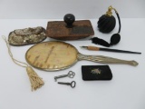 Vintage Vanity and desk accessory lot