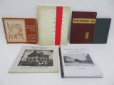 Six books Wisconsin related material, Wisconsin Territory Geological book and yearbooks