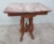 Small marble top table, 22 1/2