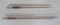 Two Vintage Bamboo Fly rods, each is three piece, 8' and 9'