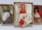 3 Nancy Ann Storybook dolls, bisque, UPDATE, only two boxes match, one with damage