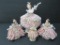 Dresden style lace figurines, dancers, 3