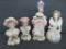 Four Corday lace figurines, 7