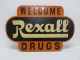 Wooden Rexall Drugs sign, 36