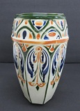 Keller & Guerin St Clement made in Lunville France vase, Arts Noveau, 10