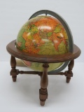 Lighted Table top library globe, Replogle, 10