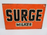 Metal Surge Milker sign, 18