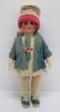 Lenci type felt doll, 18