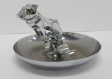 Mack Truck bull dog ashtray, Central Casting Chicago, 7 1/2