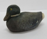 Salesman sample carry lite duck miniature decoy, Clarke St Milwaukee, 5