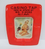 Casino Tap Pin up ash tray, Pat & Phyllis, 5