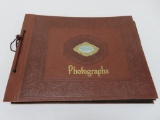 Military scrapbook with ship photos, 1951 Navy