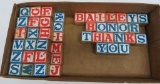 36 Wooden ABC blocks,1 1/4