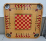 Vintage Carrom board, 24 1/2